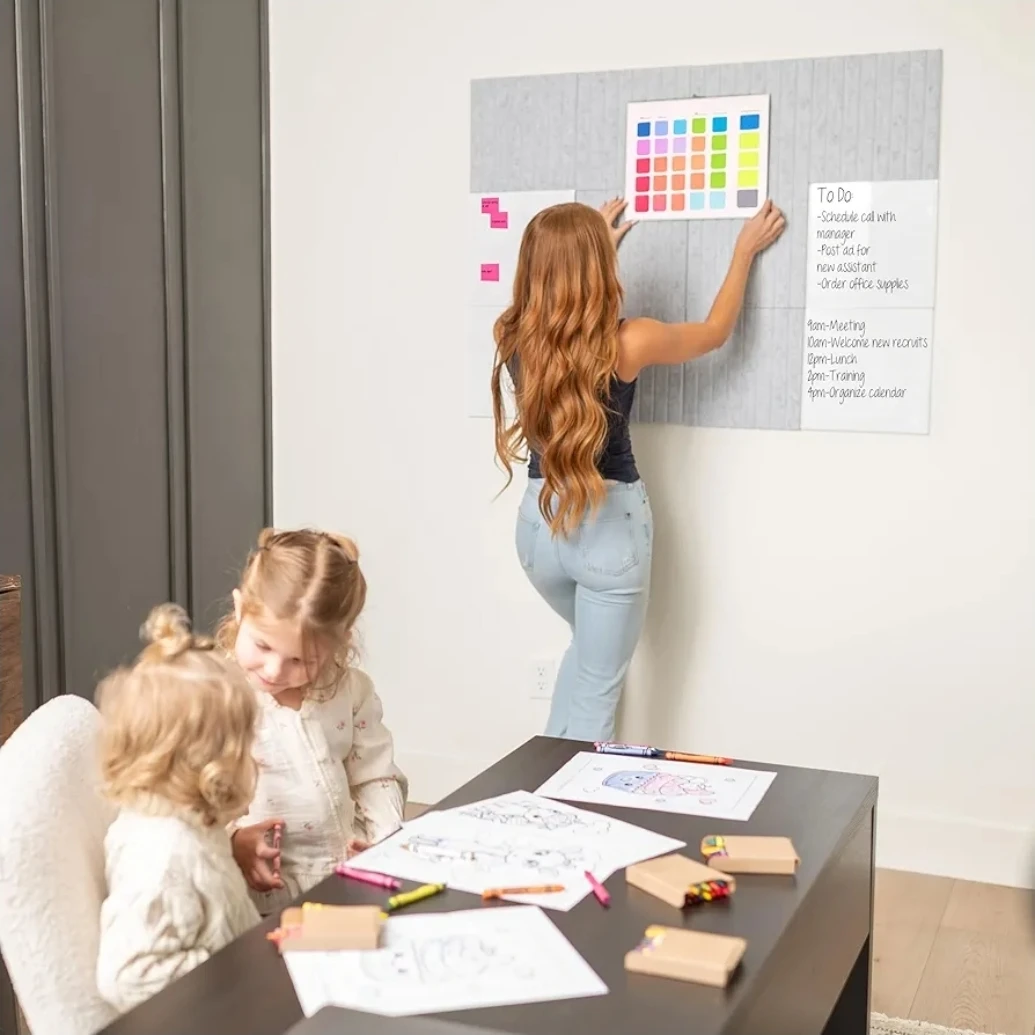 N'Cloud9 Felt Cork Board Tiles with Dry Erase Boards - photo 5