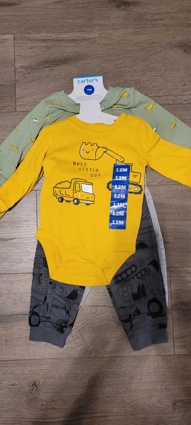 Carter's Baby Boys' 4-Piece Outfit - Size 12 Months
