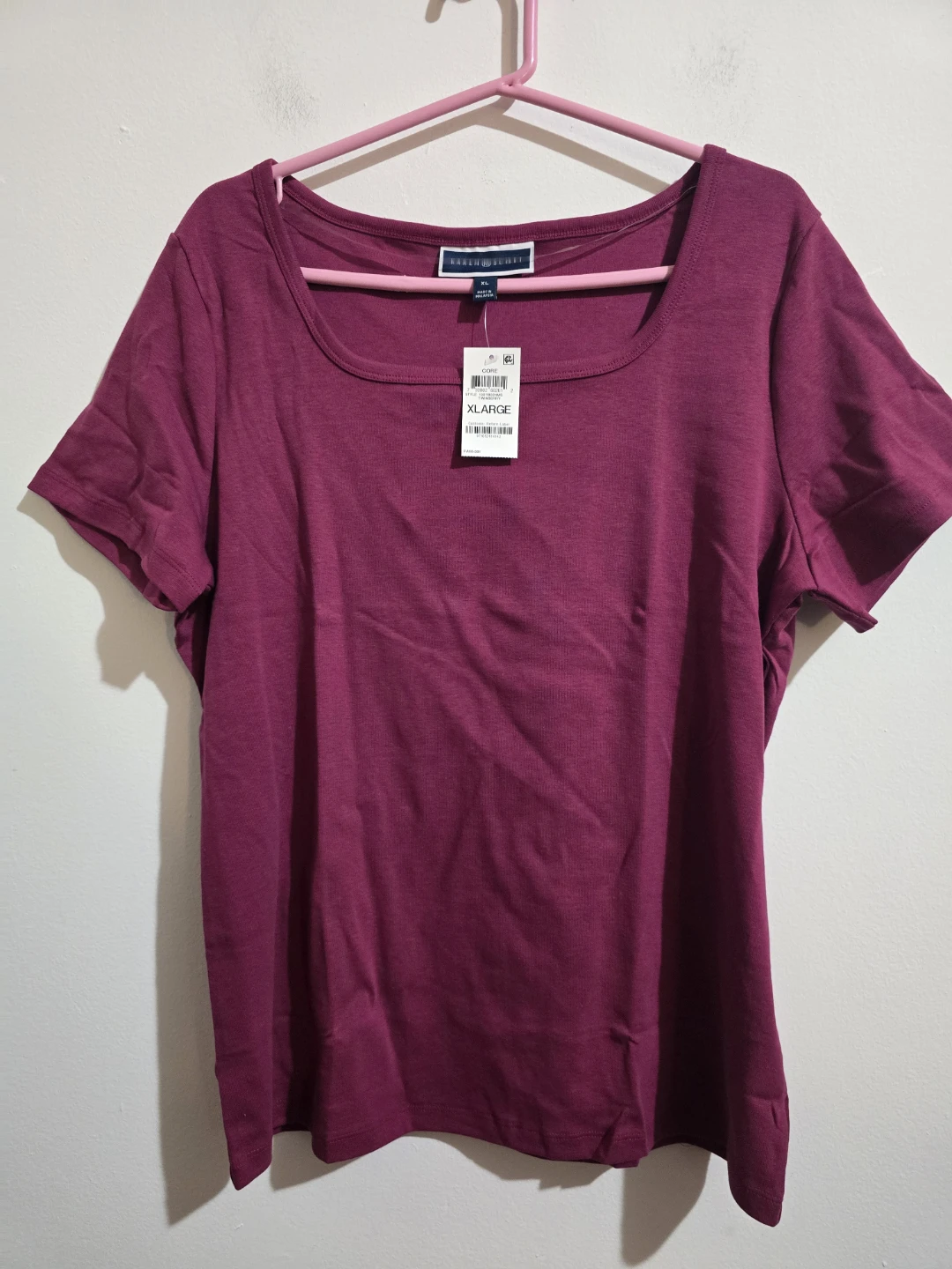 Karen Kane Women's Plus Size Square Neck T-Shirt - photo 5