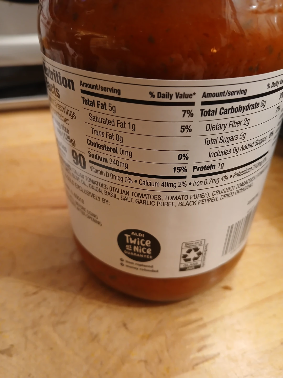 Specially Selected Premium Tomato Basil Sauce, 24 oz 🥕 - photo 2