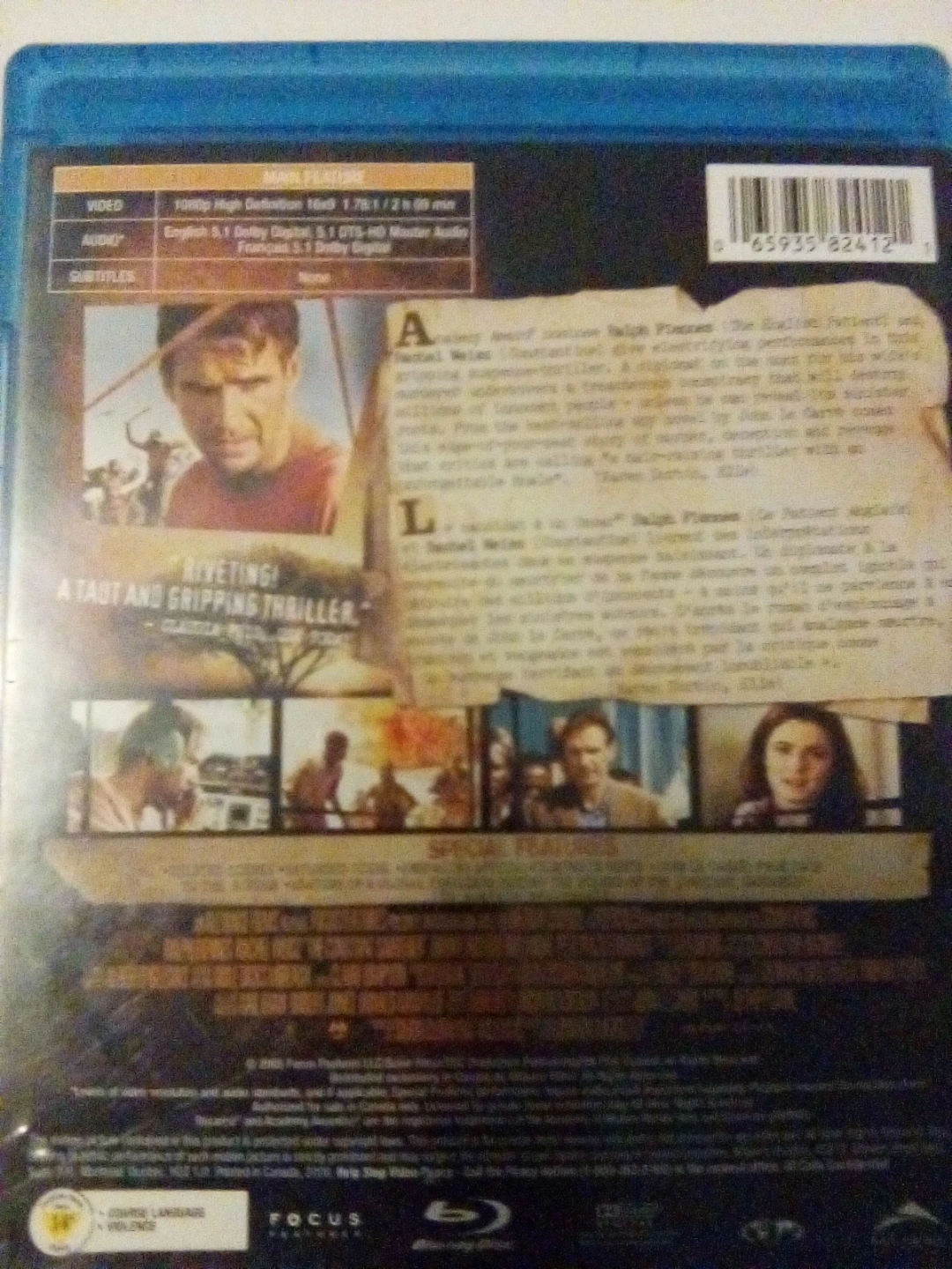 The Constant Gardener Blu-ray - photo 2