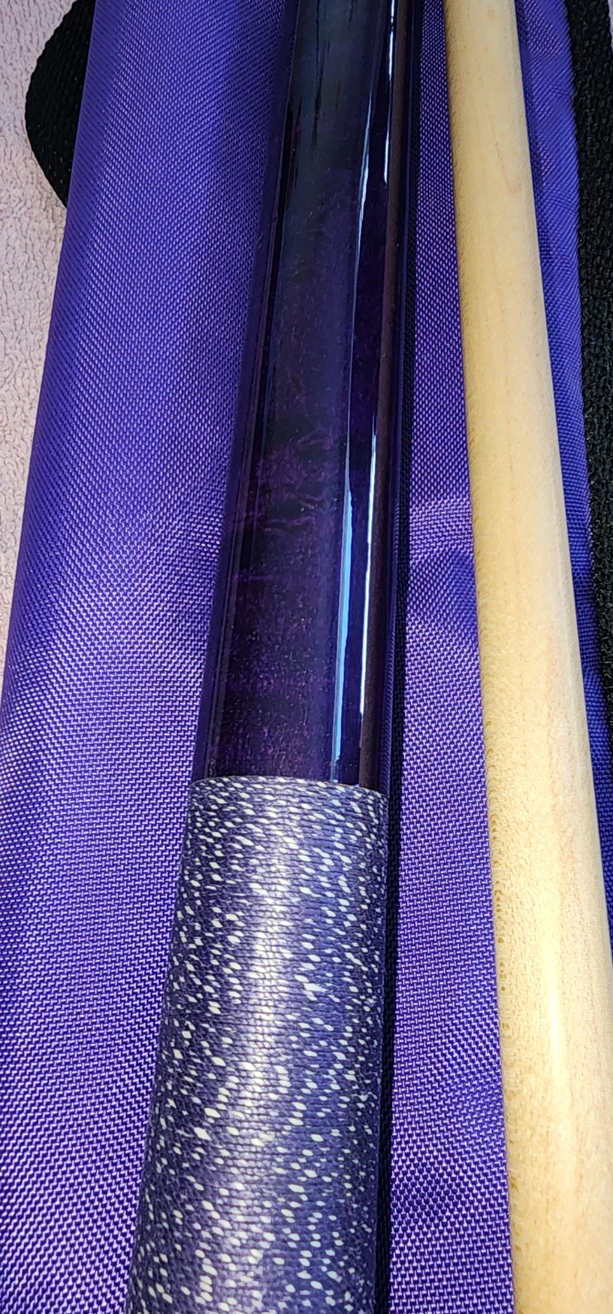 Billiard Pool Cue Stick with Purple Case - photo 3
