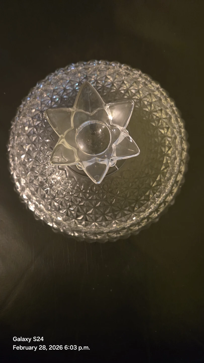 Glass Footed Cake Stand - photo 2