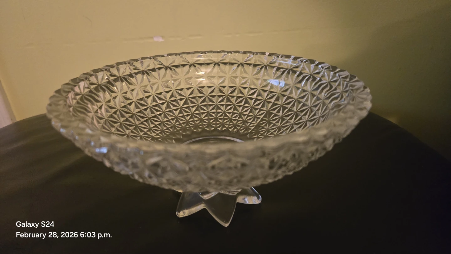 Glass Footed Cake Stand - photo 4