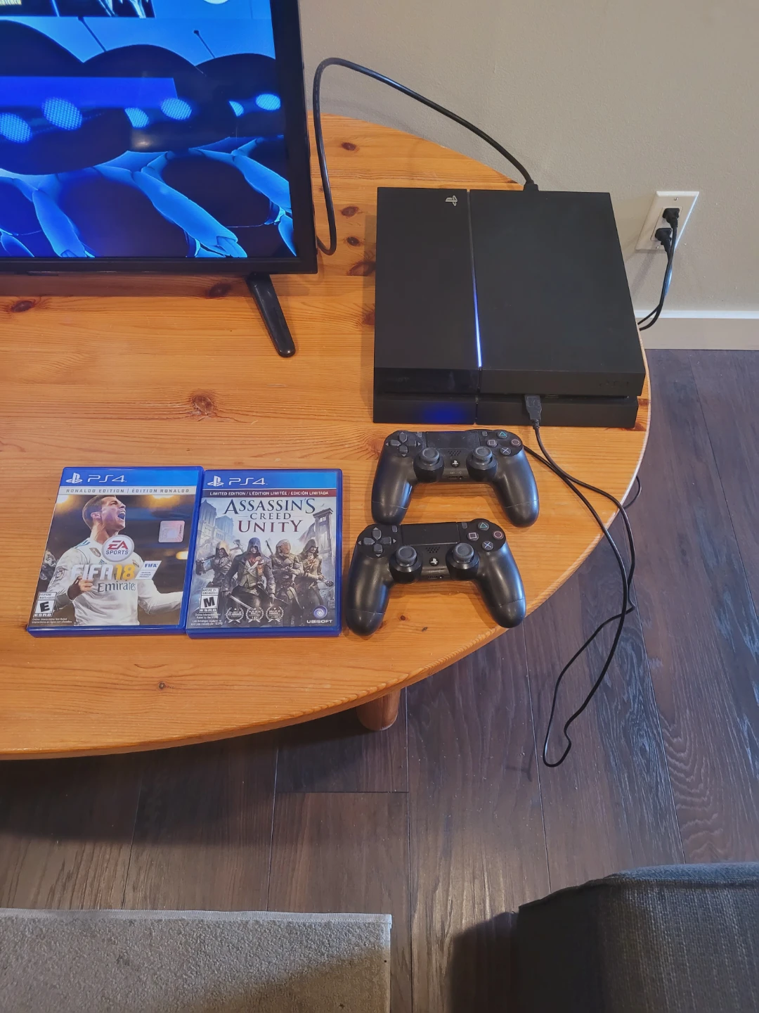 PlayStation 4 Console with 8 Games
