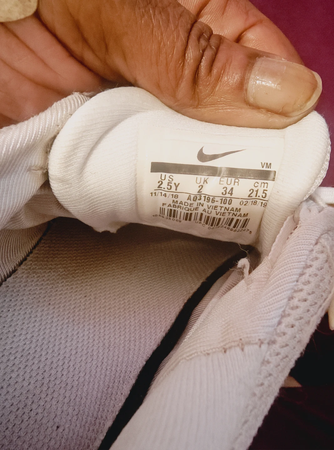 Nike Air Max 720 Youth Shoes used size 2.5 - photo 5