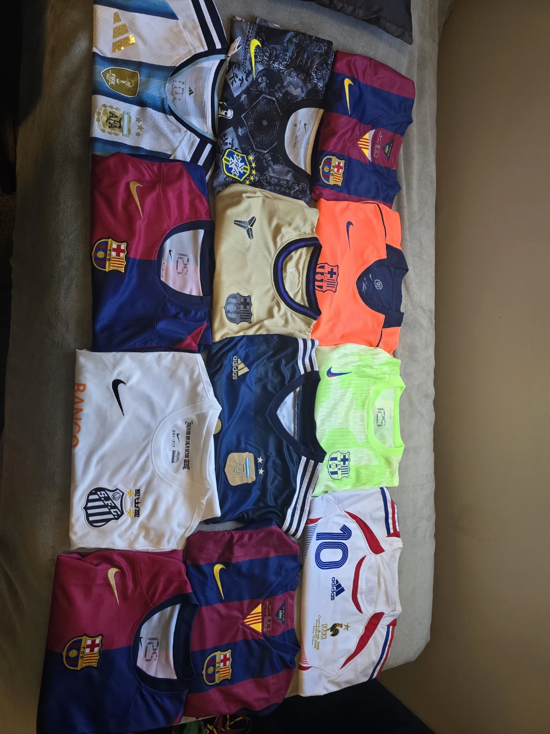 Assorted Soccer Jerseys for sale