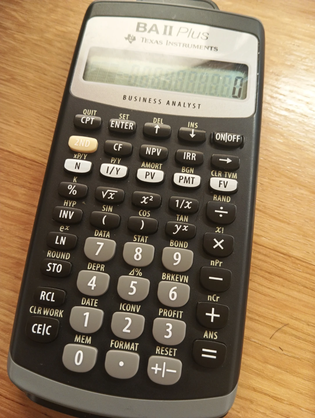 Texas Instruments BA II Plus Business Analyst Calculator - photo 4