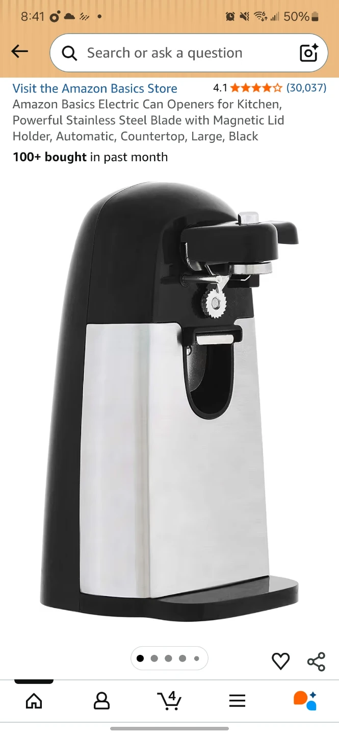 Amazon Basics Electric Can Opener - photo 2