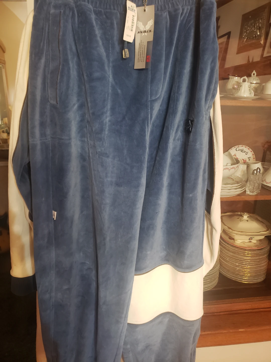 Avirex Velour Hoodie and Pants Set - photo 5