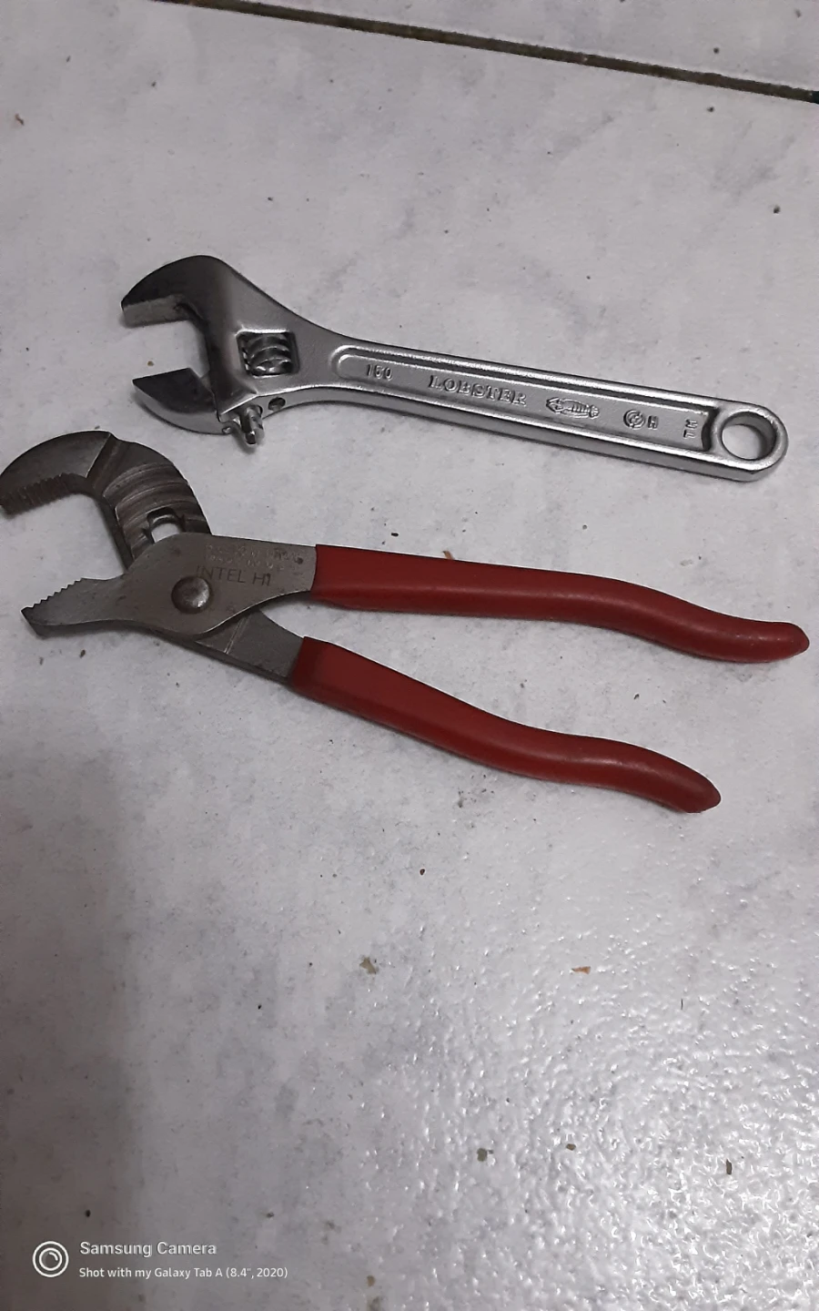 Lobster Adjustable Wrench and Intel HI Pliers