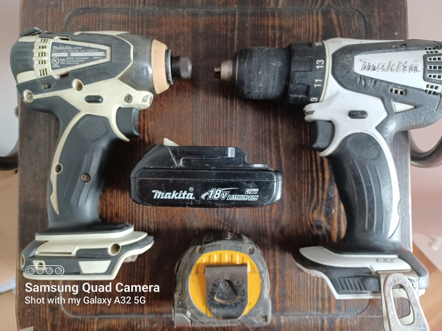 Makita LXT Cordless Drill and Impact Driver Set with Battery