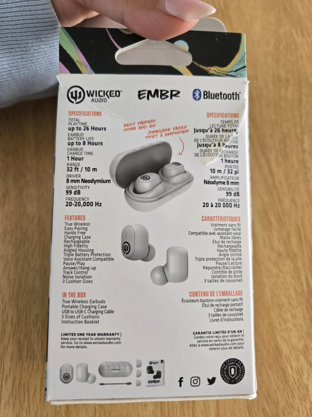 Wicked Audio EMBR True Wireless Earbuds - photo 2