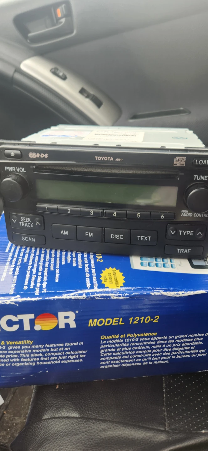 Toyota CD Receiver Car Radio Model A9117