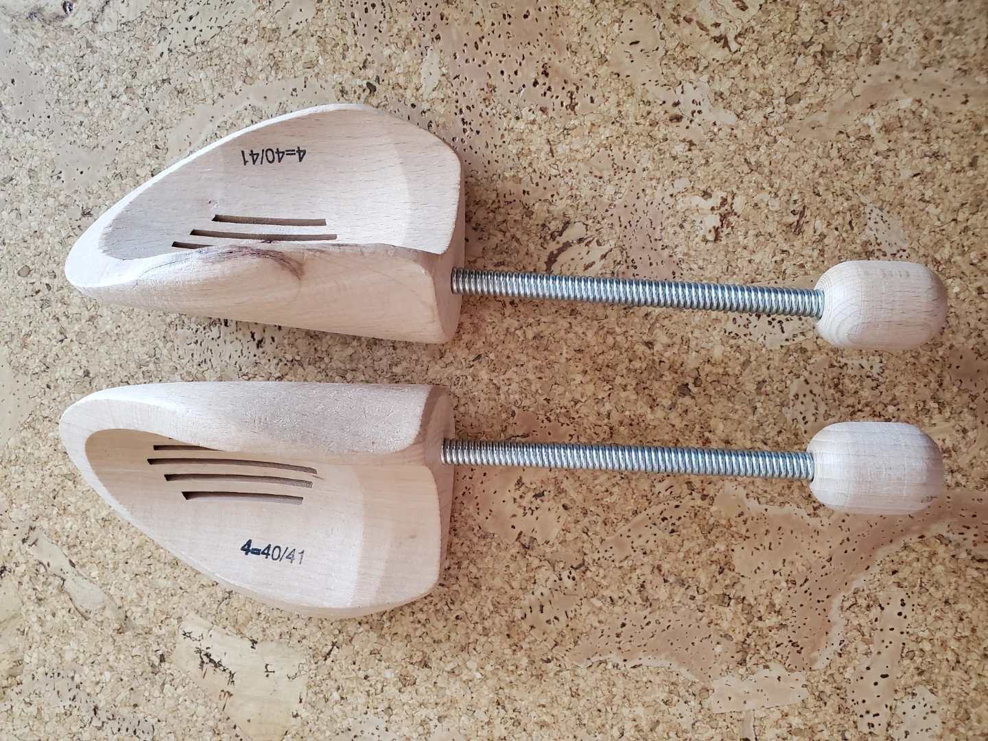Wooden Shoe Trees - US size men 7/8 or women 9/10 - photo 2
