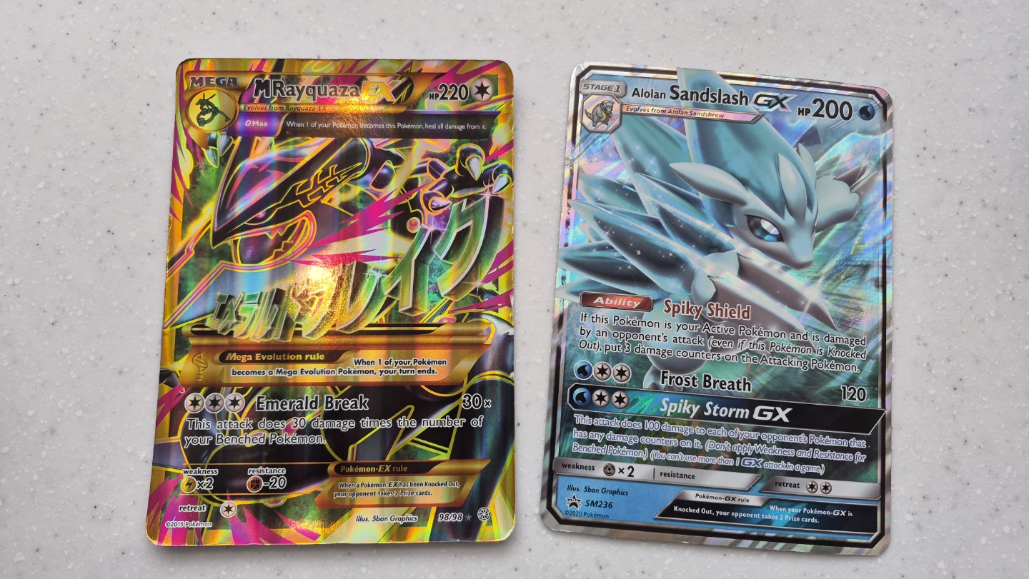2 Oversized - Pokémon XL Cards
