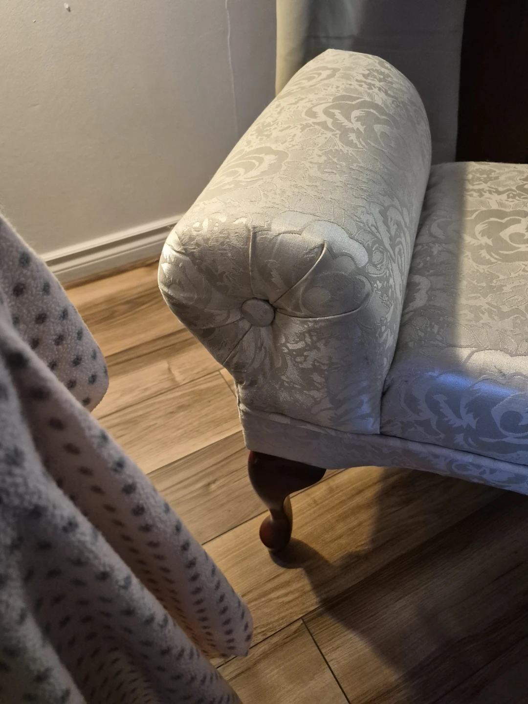Decorative Bench with Scroll Arms - photo 4