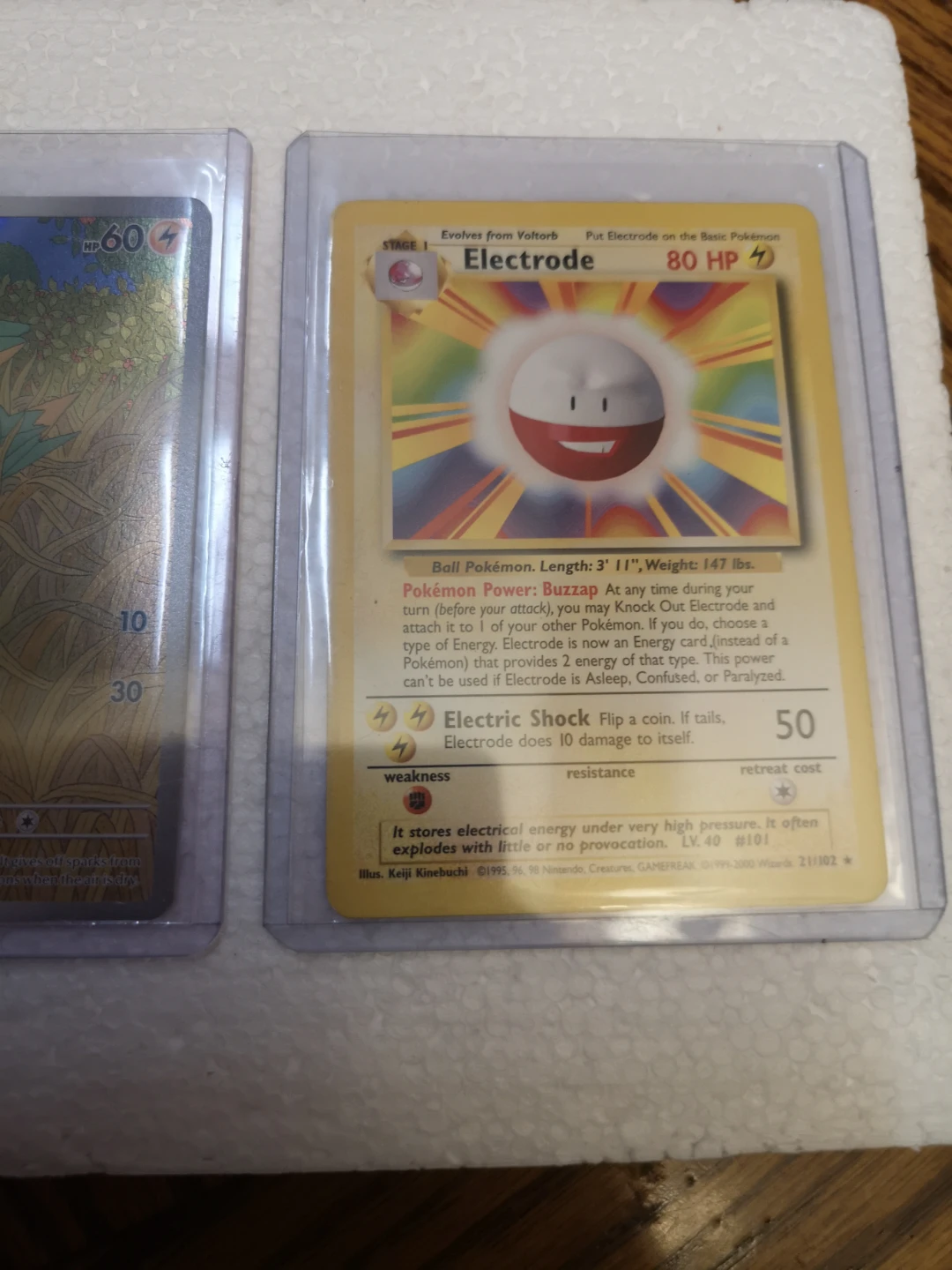 Pokemon Cards - Electrode & Electrike - photo 2