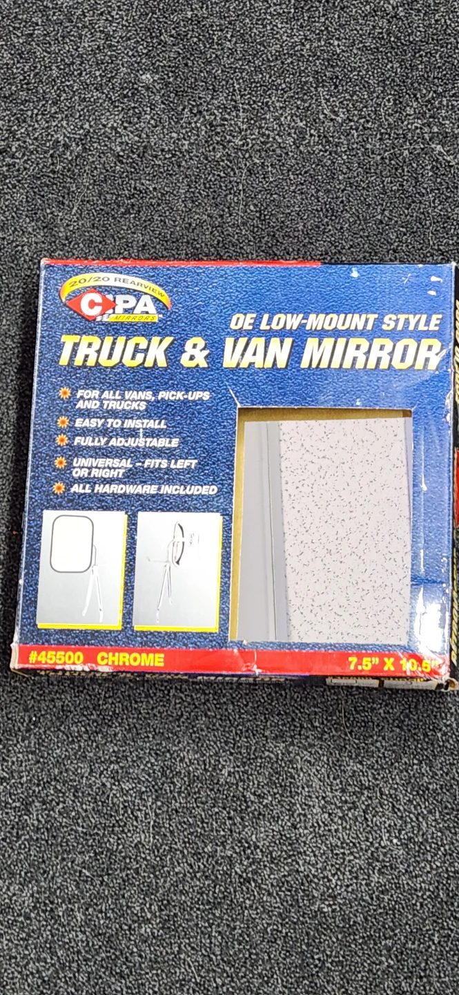 CIPA Truck & Van Mirror - Chrome