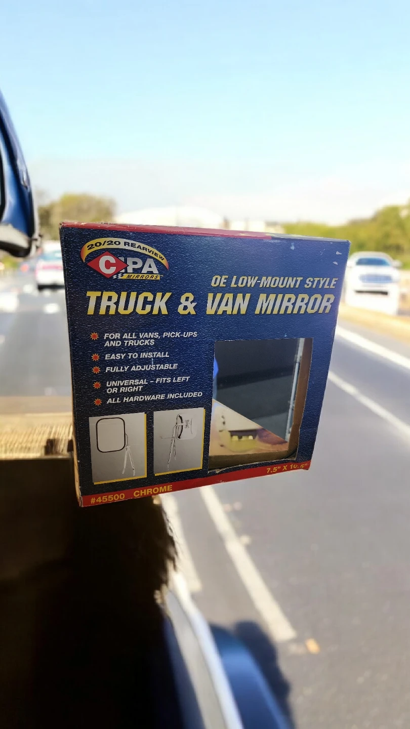 CIPA Truck & Van Mirror - Chrome - photo 2