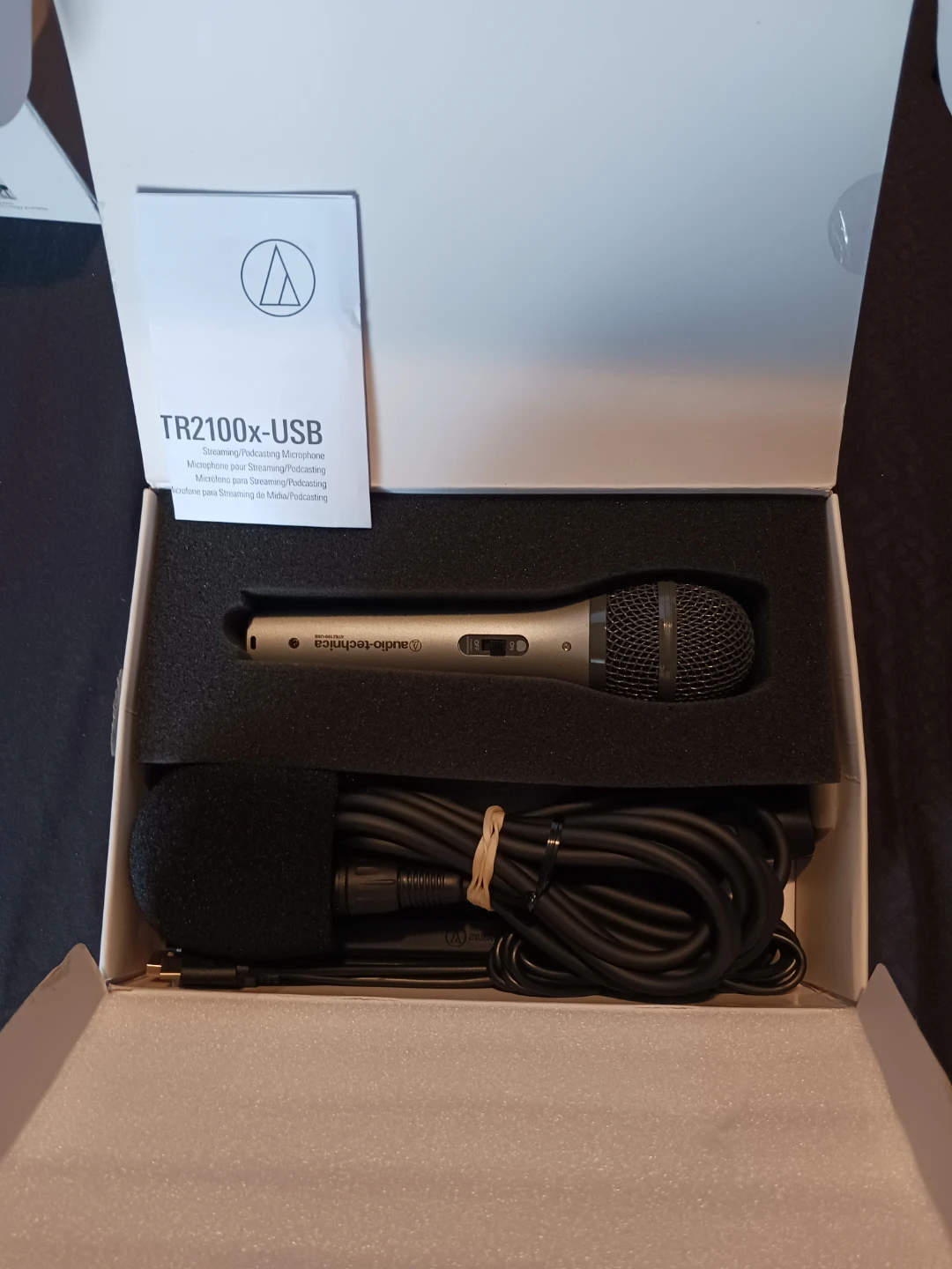 Audio-Technica ATR2100x-USB Streaming/Podcasting Microphone - photo 2