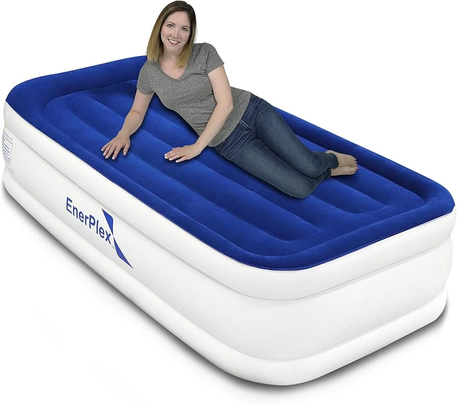 🏆 EnerPlex Twin Double-High Airbed