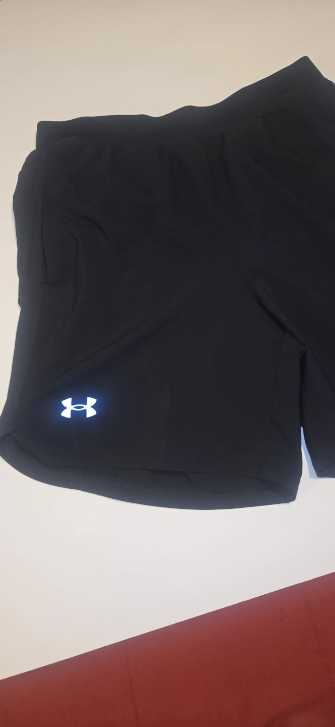 Under Armour Men's Black Running Shorts - photo 2