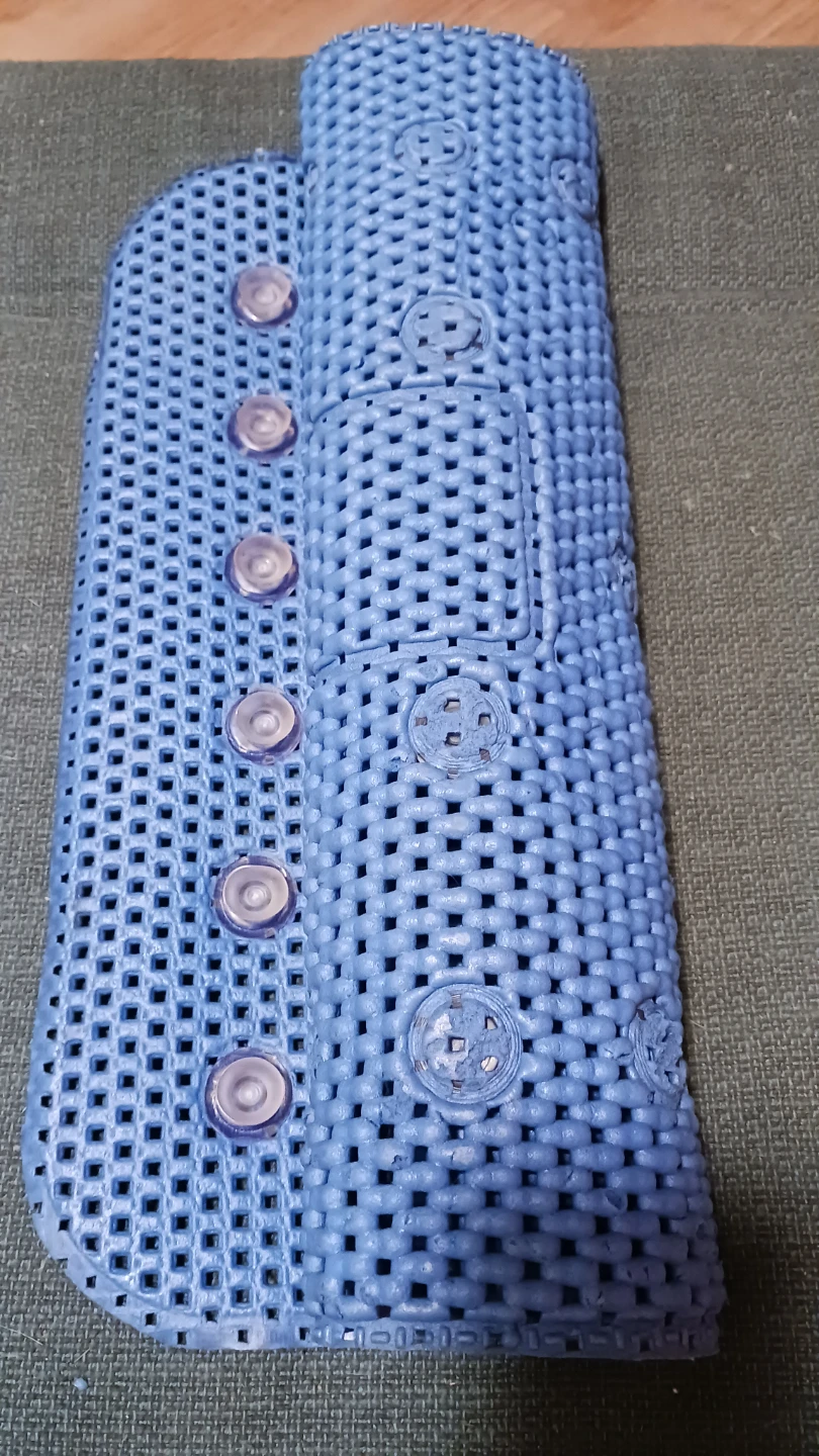 Blue Non-Slip Bath Mat