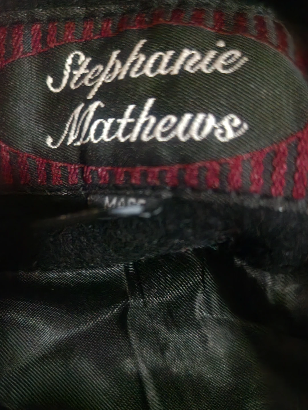 Red Stephanie Mathews Coat with Toggle Closure - photo 3