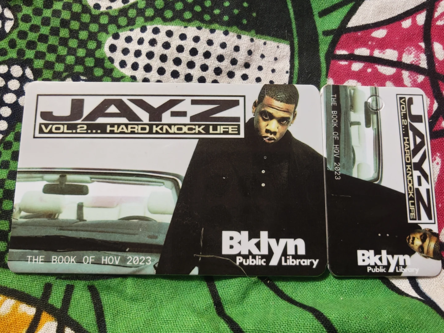 Jay-Z Vol. 2... Hard Knock Life BKLYN Public Library Card🏆