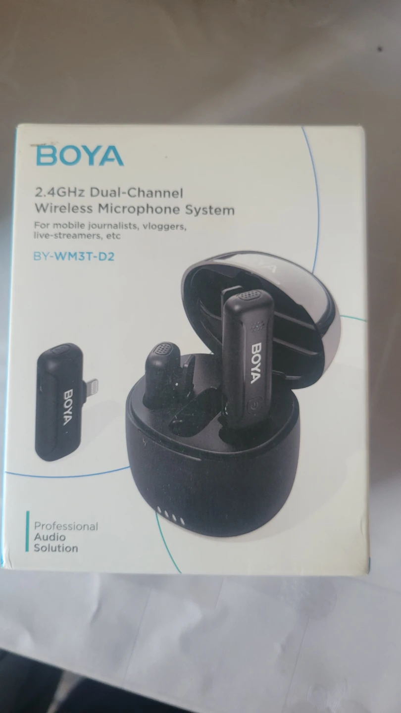 BOYA Dual-Channel Wireless Microphone System