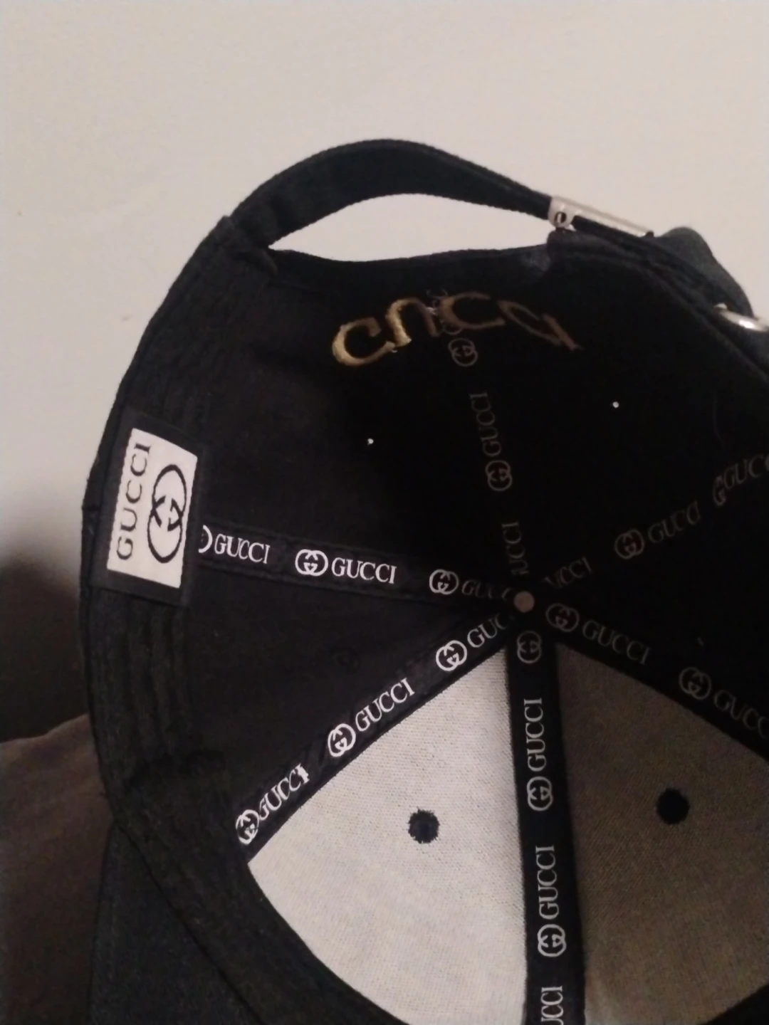 Black Gucci Baseball Cap - photo 3