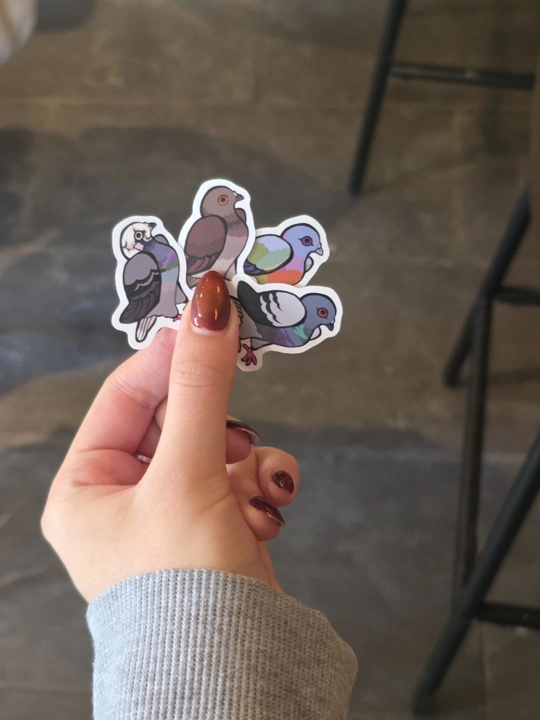 50pc random assorted cute animal stickers