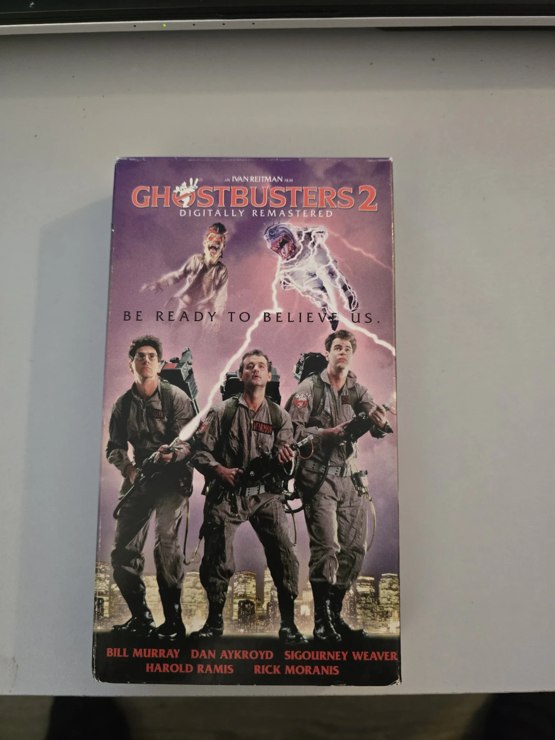 Ghostbusters 2 VHS Tape - Digitally Remastered - photo 2