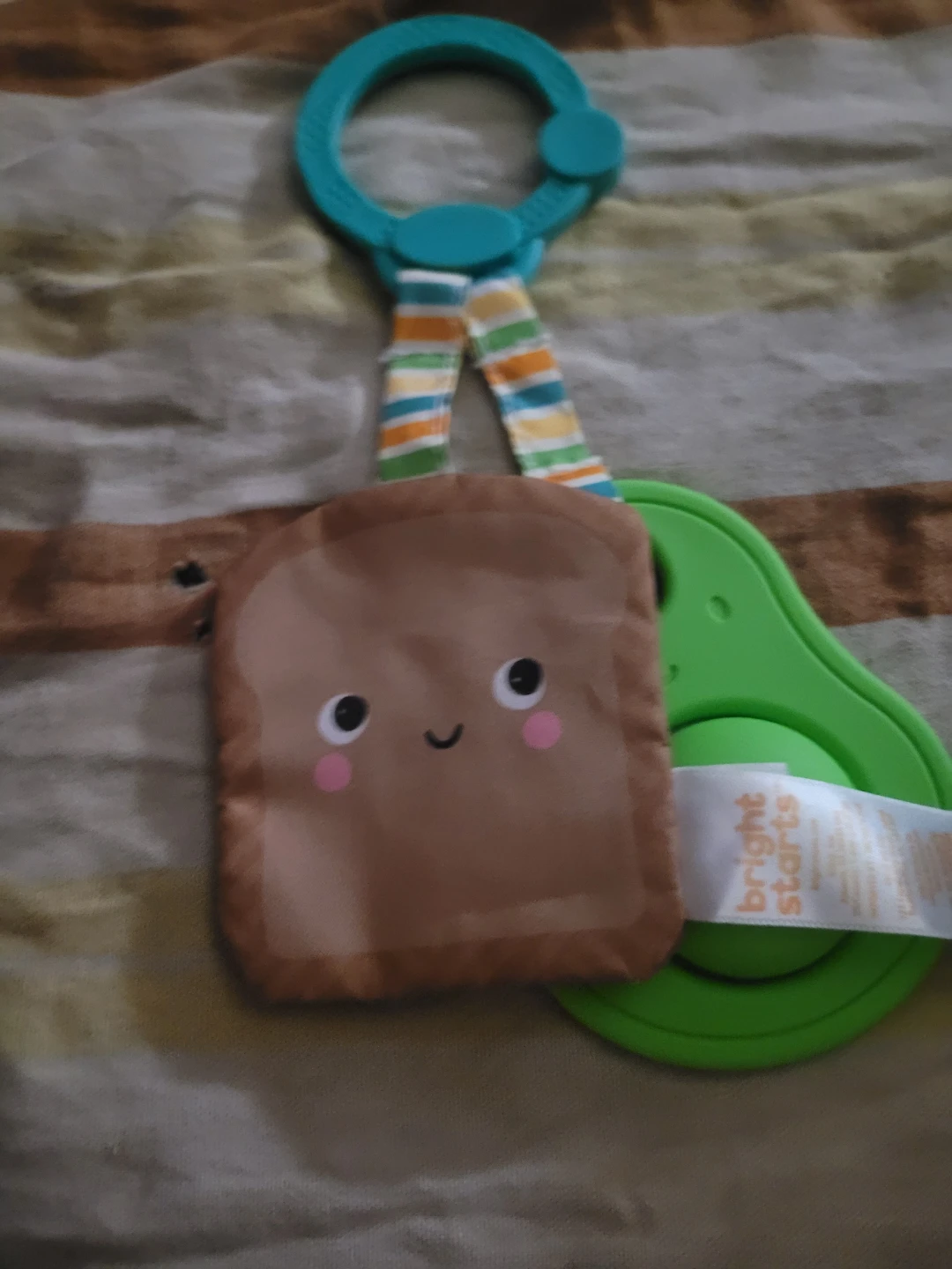 Bright Starts Infant Toy - Toast & Avocado