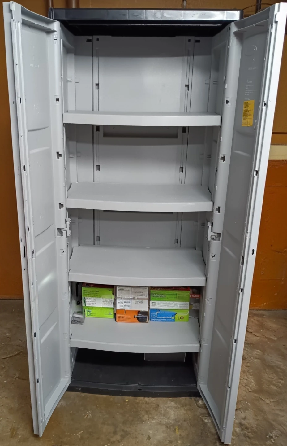 Suncast Tall 2 Door Storage Cabinet - photo 2