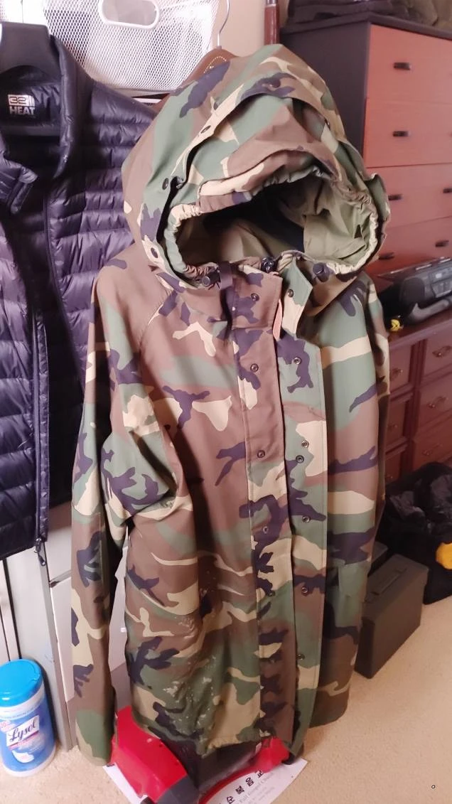 Military Camo Jacket, Pants, Vest, Boots, and Canteen - photo 3