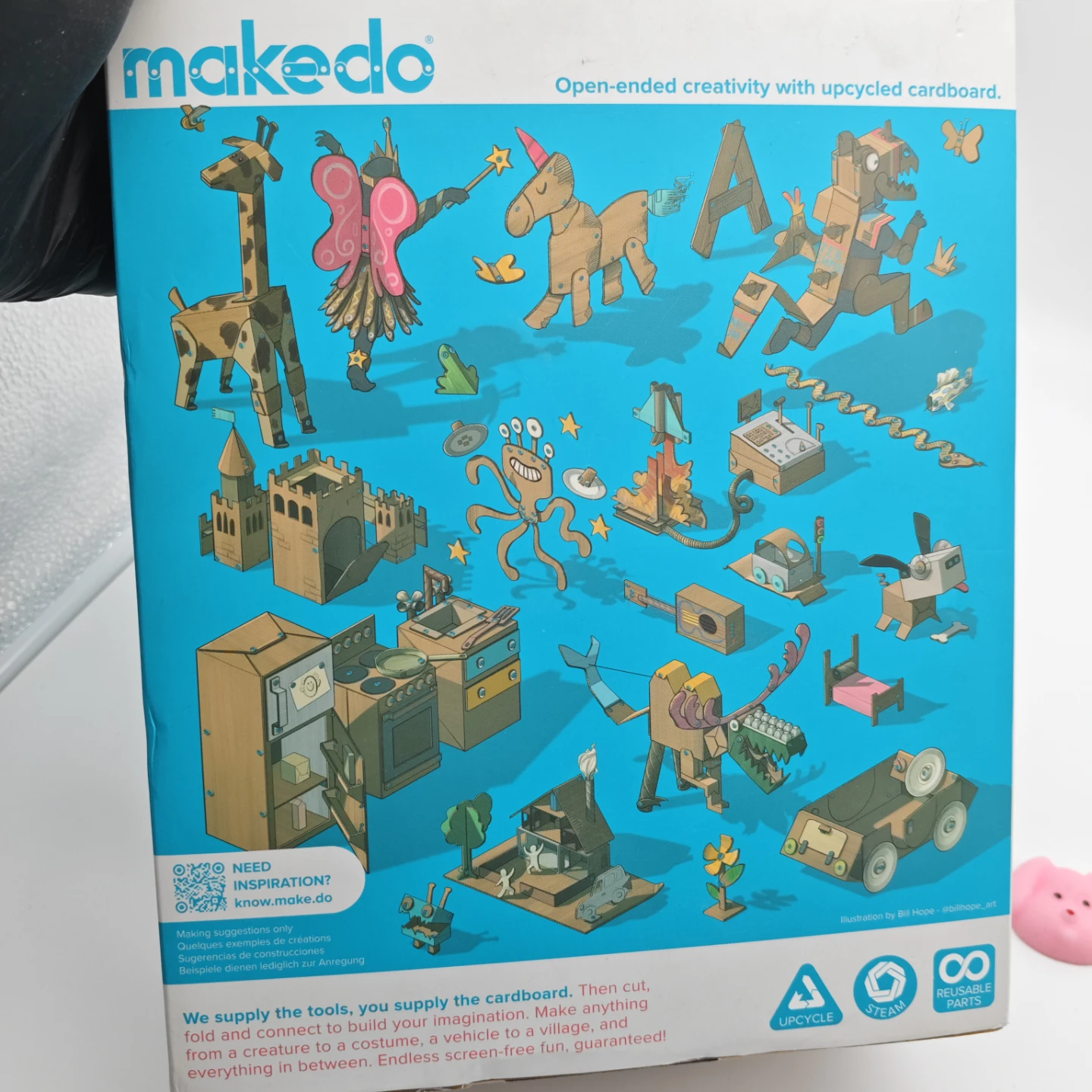 360pcs Makedo Invent Kit for Cardboard Creations - photo 2