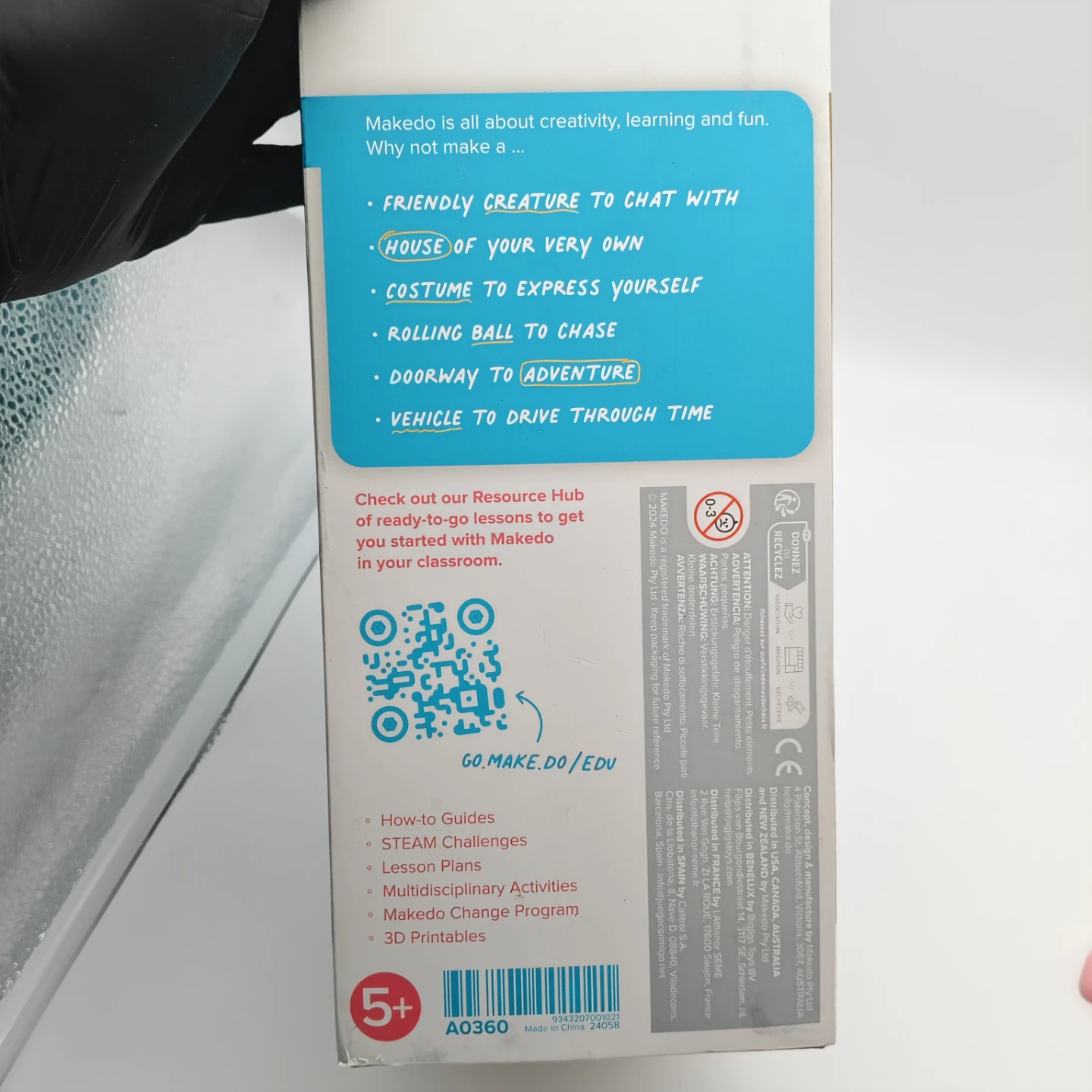 360pcs Makedo Invent Kit for Cardboard Creations - photo 5