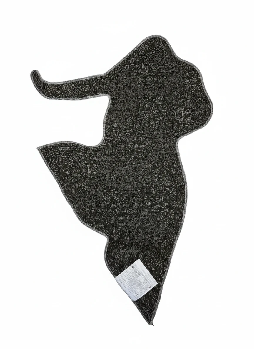 Abstract Thermal Body Art Rug - Heat Map Female Form Bed/Bath - photo 4