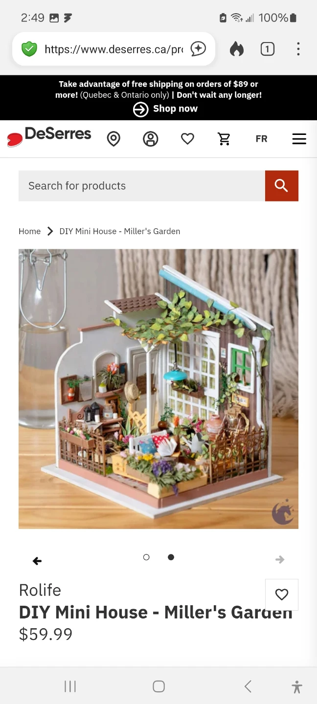 Rolife DIY Mini House - Miller's Garden Kit - photo 2