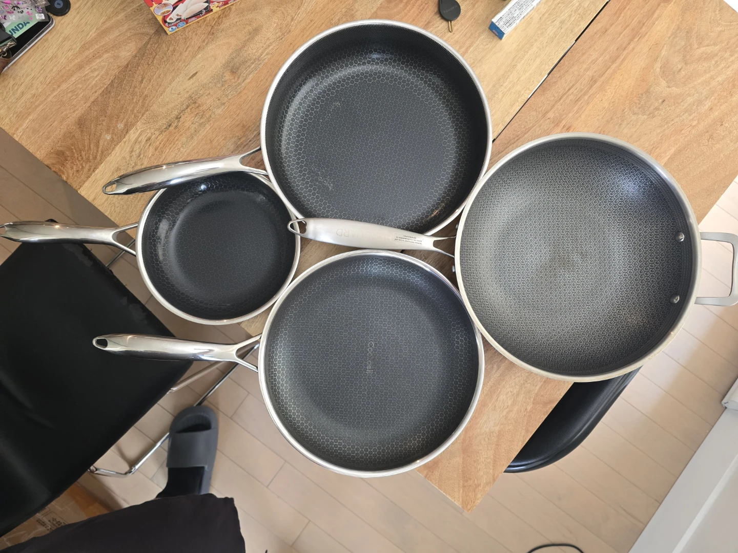 Cookcell Ceramic Frying Pan 3 Set+ 1 wok - photo 2