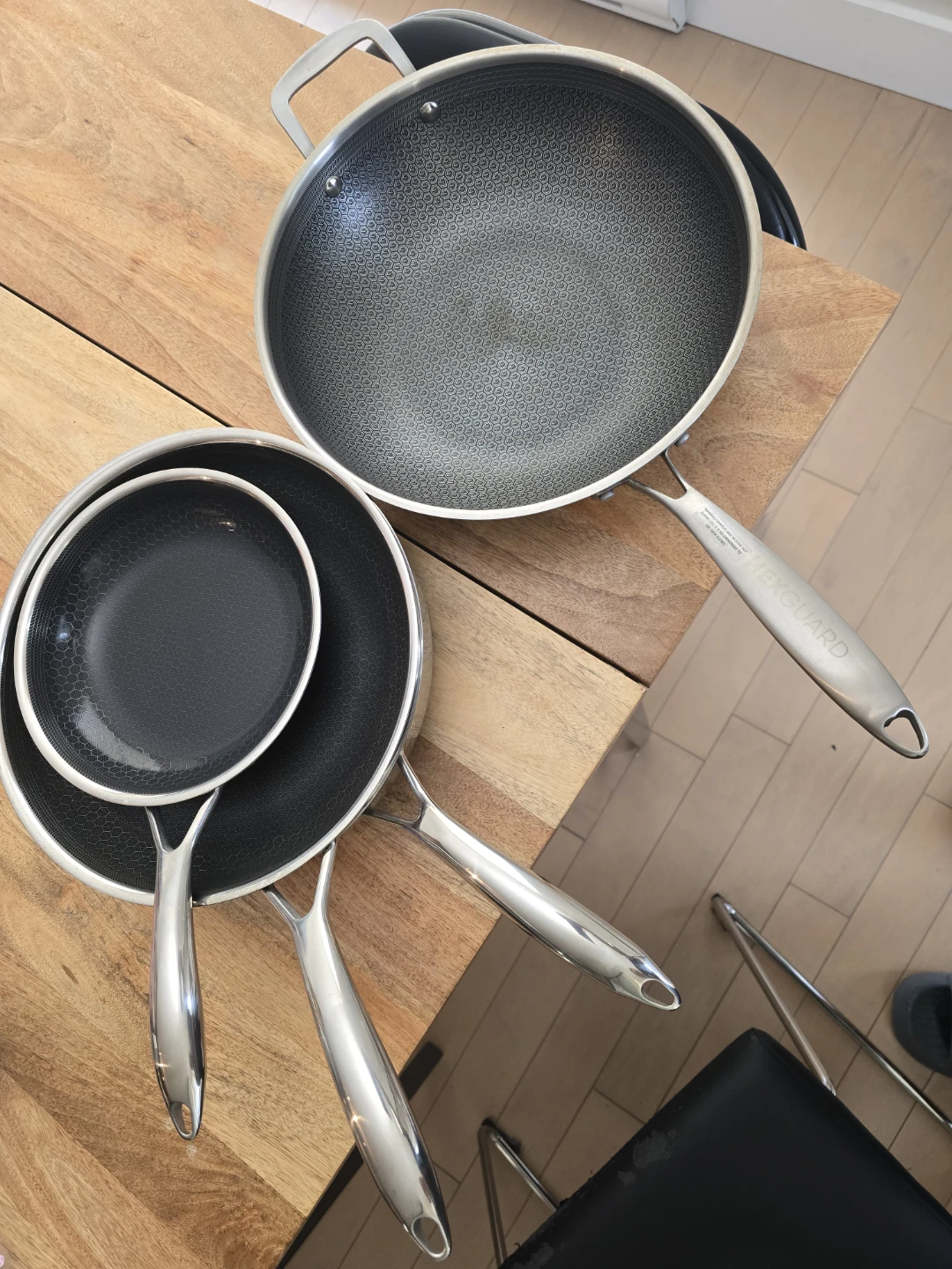 Cookcell Ceramic Frying Pan 3 Set+ 1 wok - photo 3
