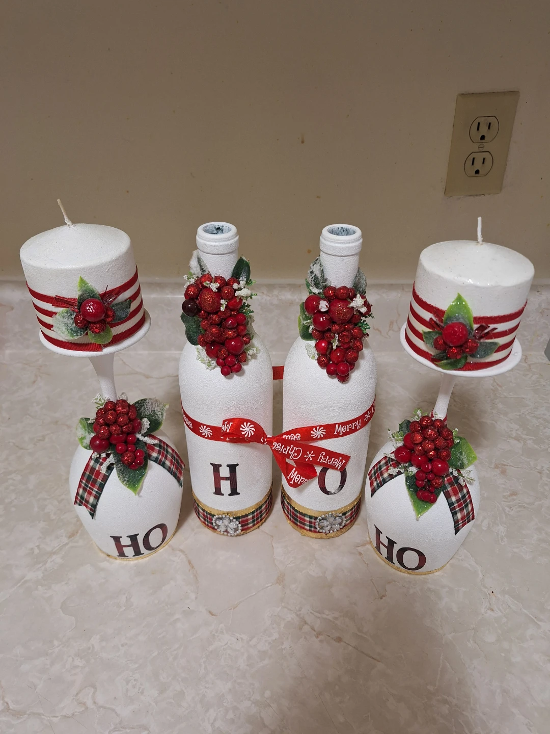 Homemade xmas decor