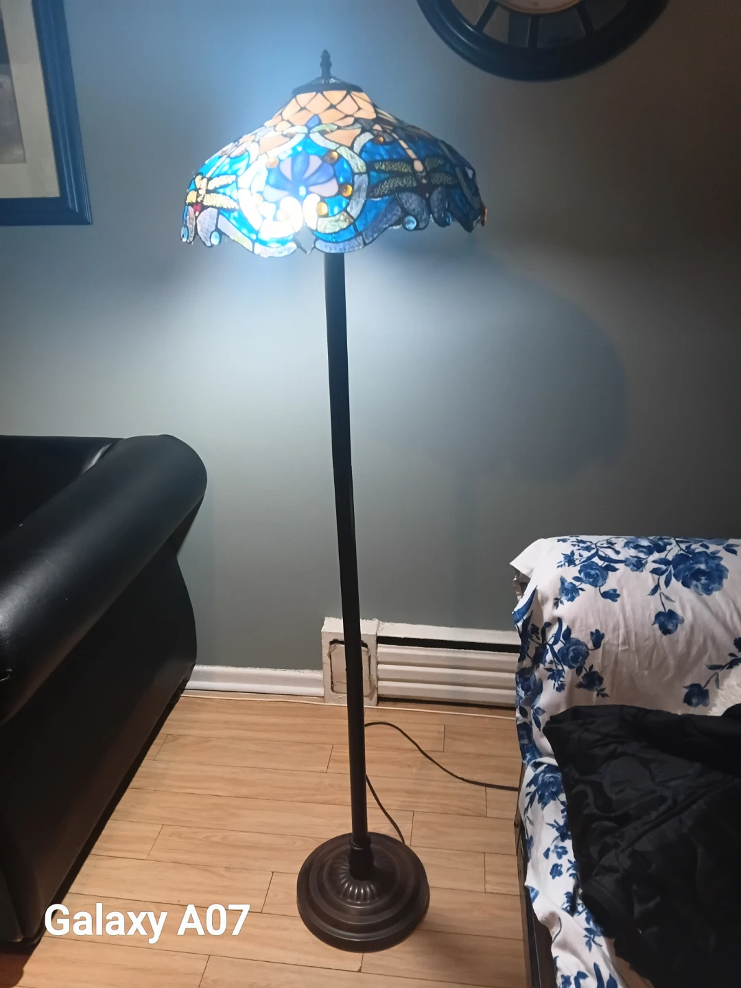 Tiffany Style Stained Glass Floor Lamp