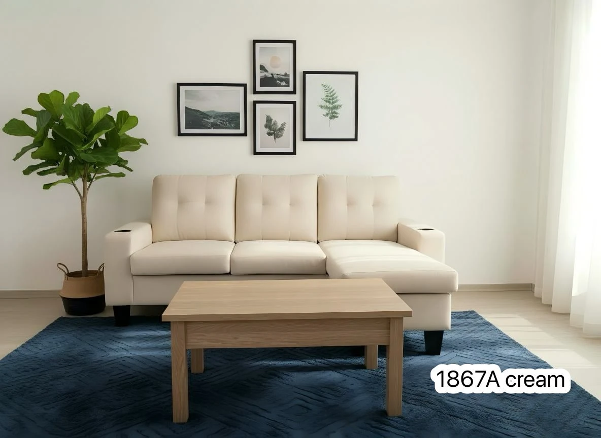 Sofa with Ottoman - 1867A - photo 2