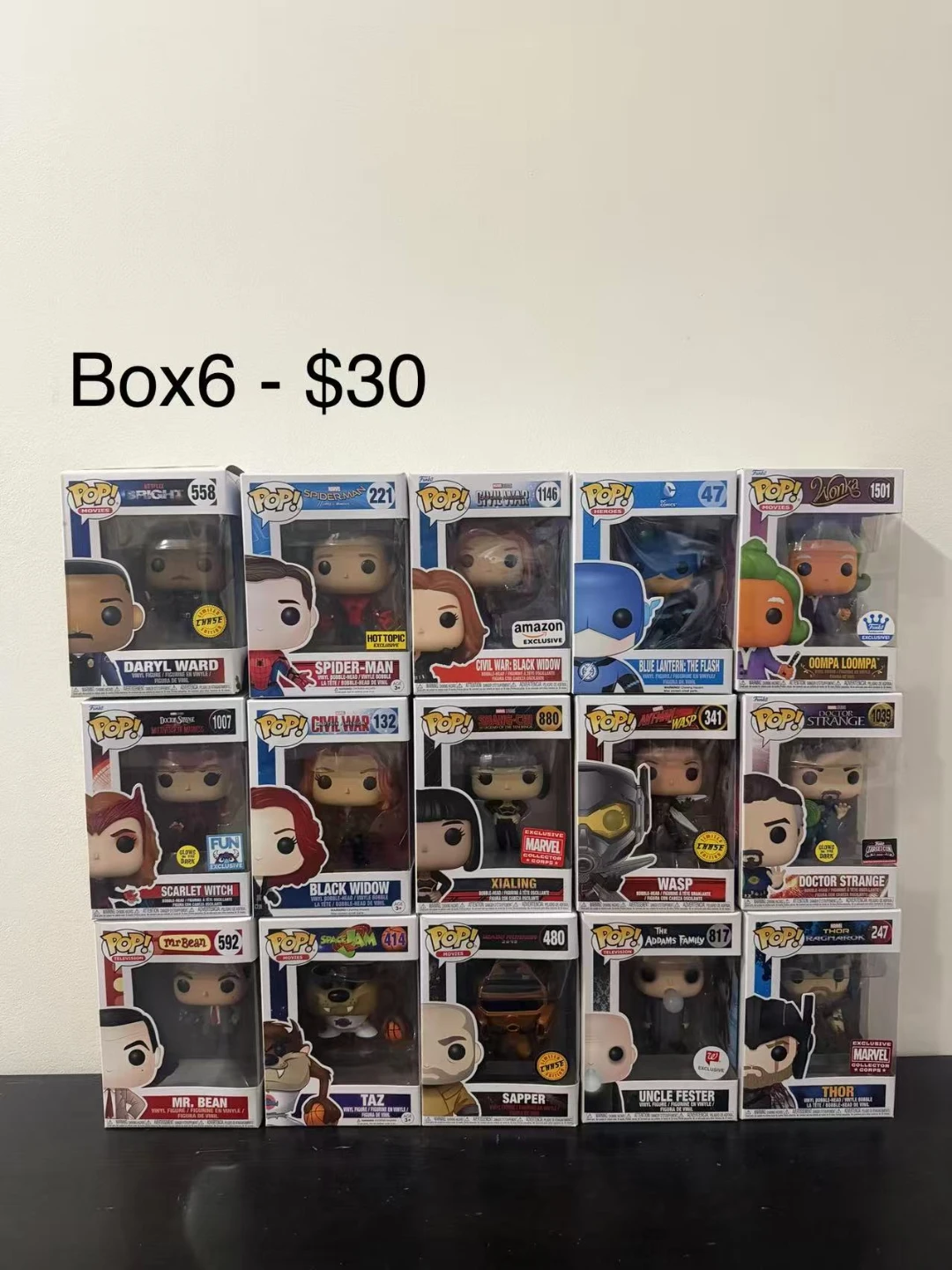 Funko Pop! Vinyl Figures (Multiple Characters)