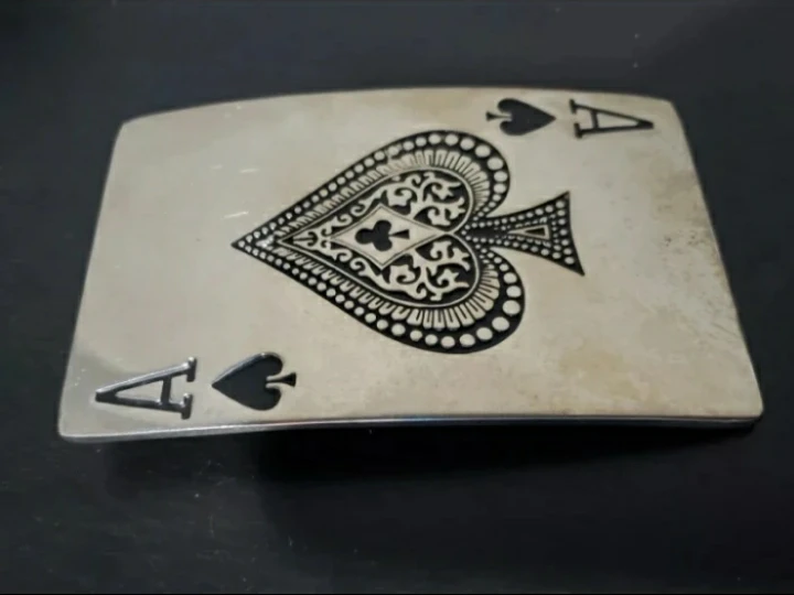 Ace of Spades Belt Buckle - photo 2