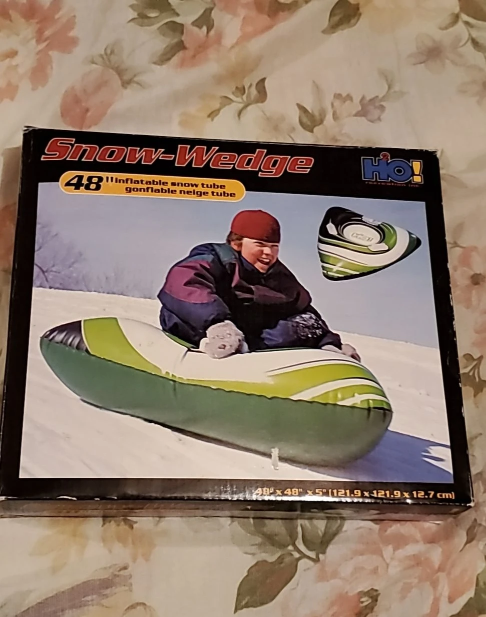 Brand new. HO! Snow-Wedge 48" Inflatable Snow Tube