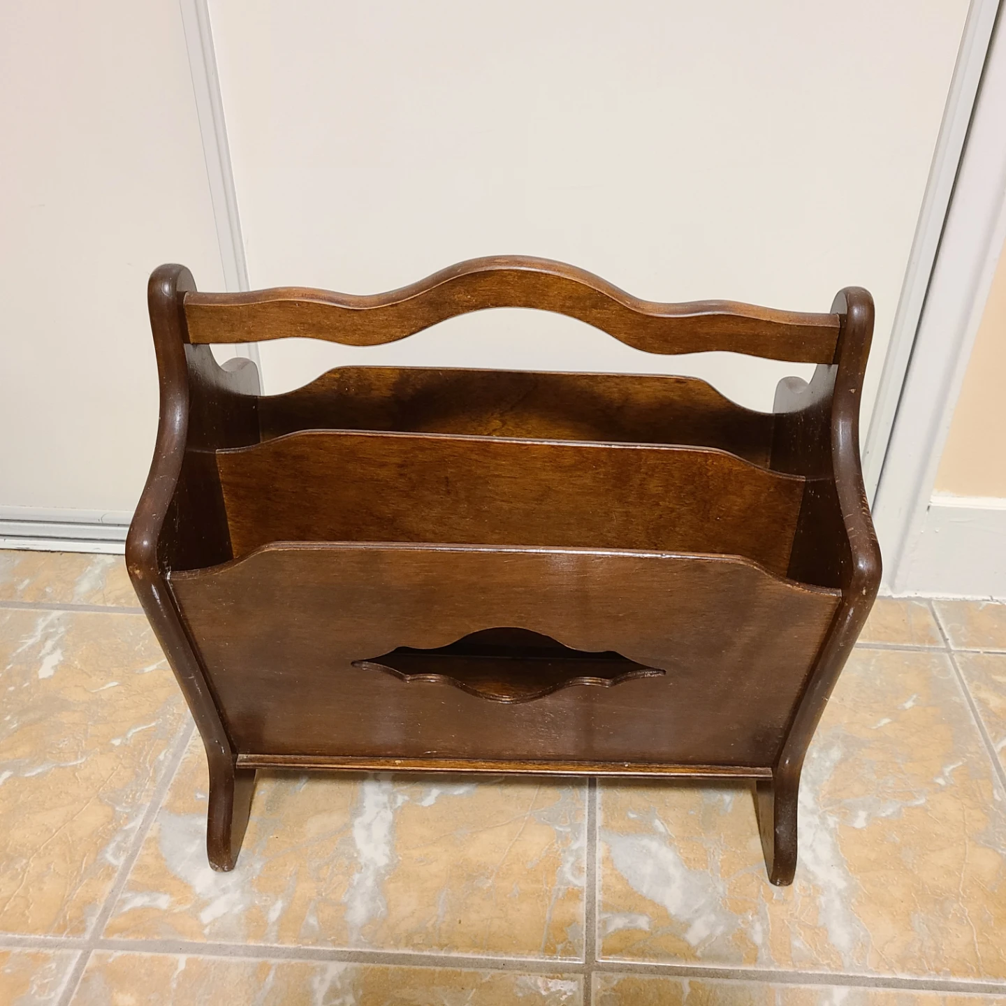 🥕Wooden Magazine Rack - photo 2